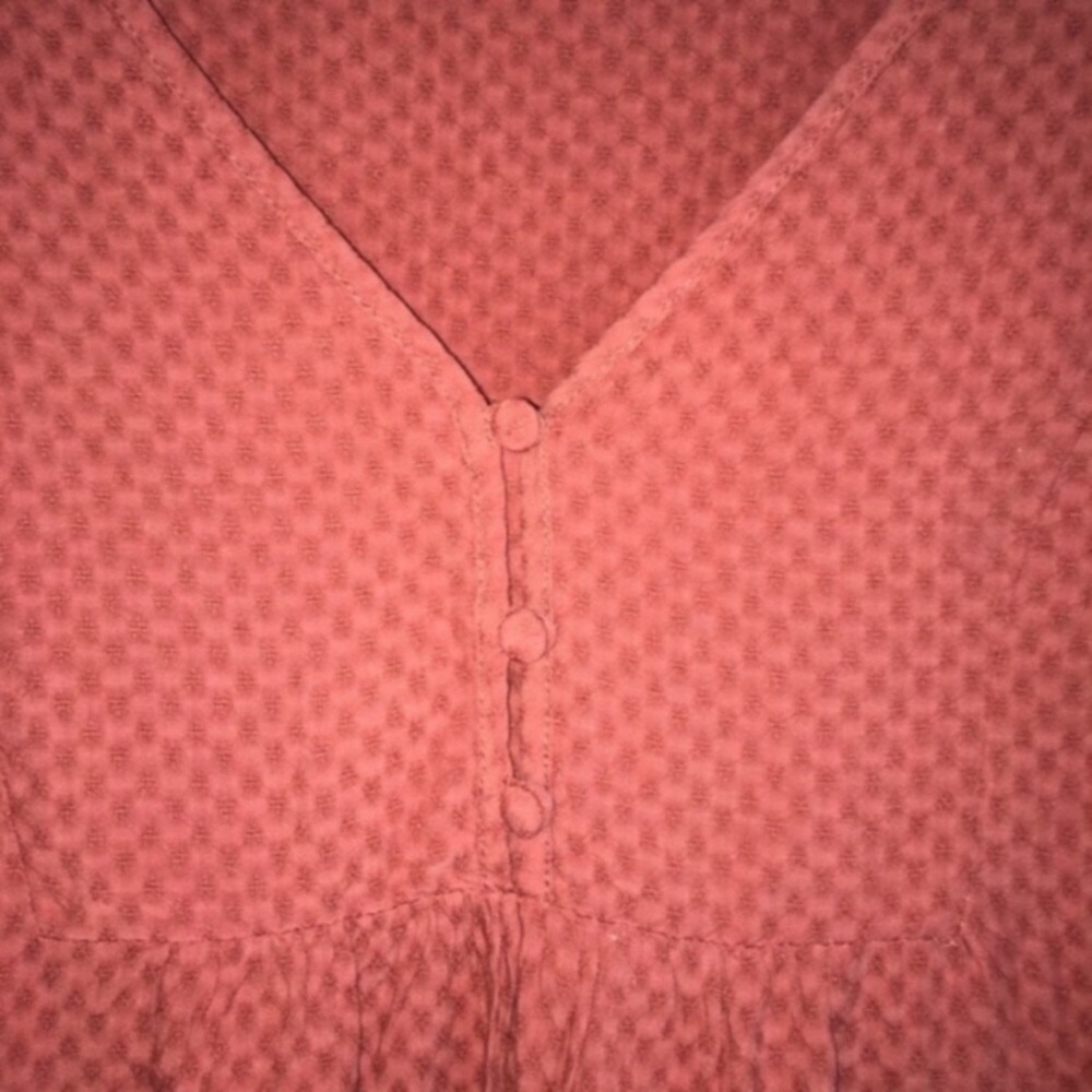 Universal Thread Orange Blouse - Picture 3 of 4